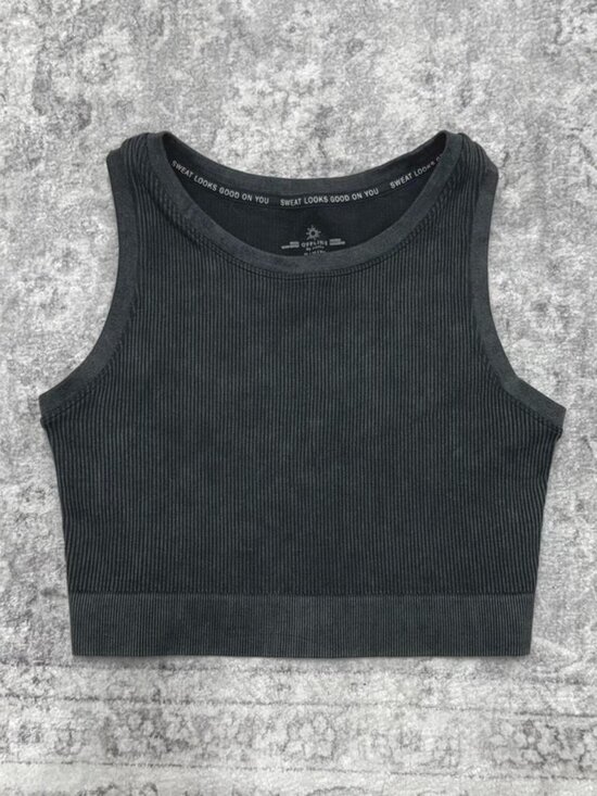 aerie Tops - Offline by Aerie ribbed tank top faded grey